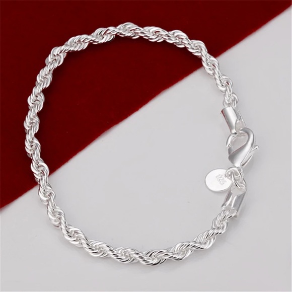 NEW Stamped 925 Silver Bracelet - Picture 2 of 3